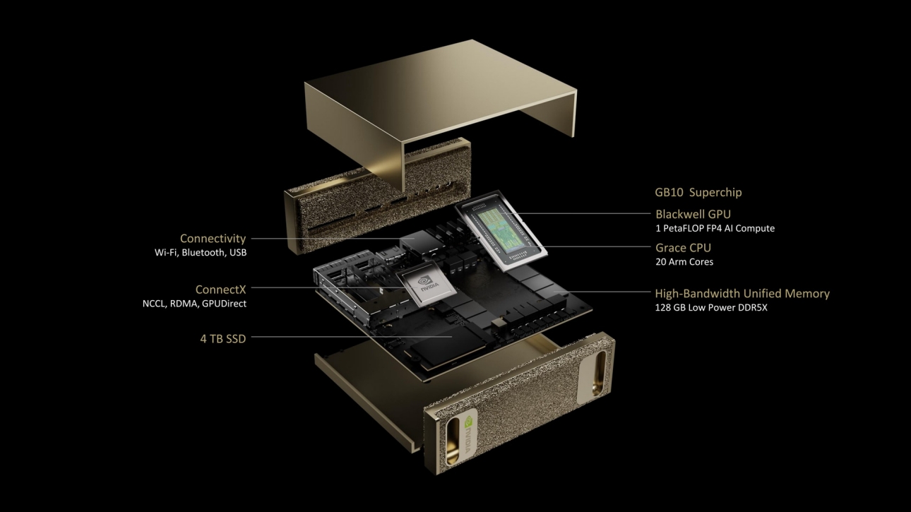 Схема DGX Spark