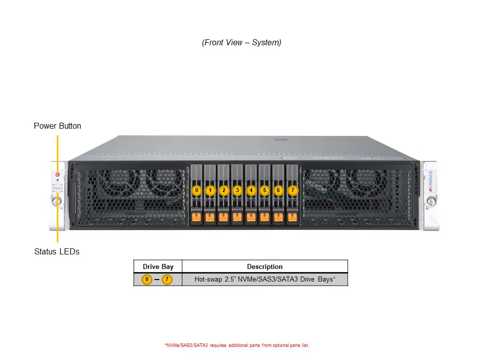 AS-2115HV-TNRT Передняя панель