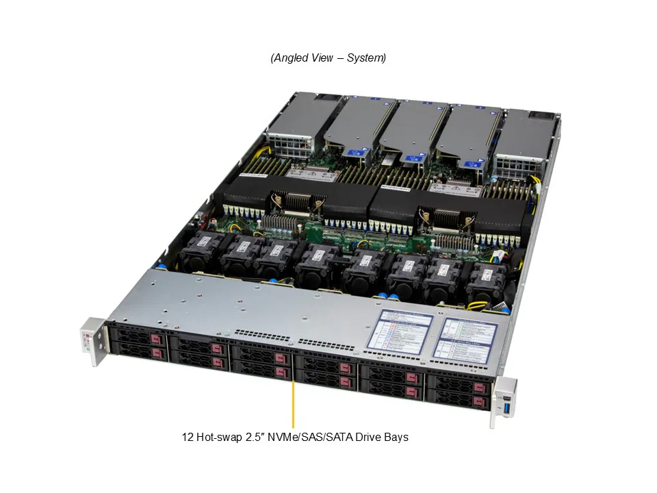 SYS-122C-TN Под углом