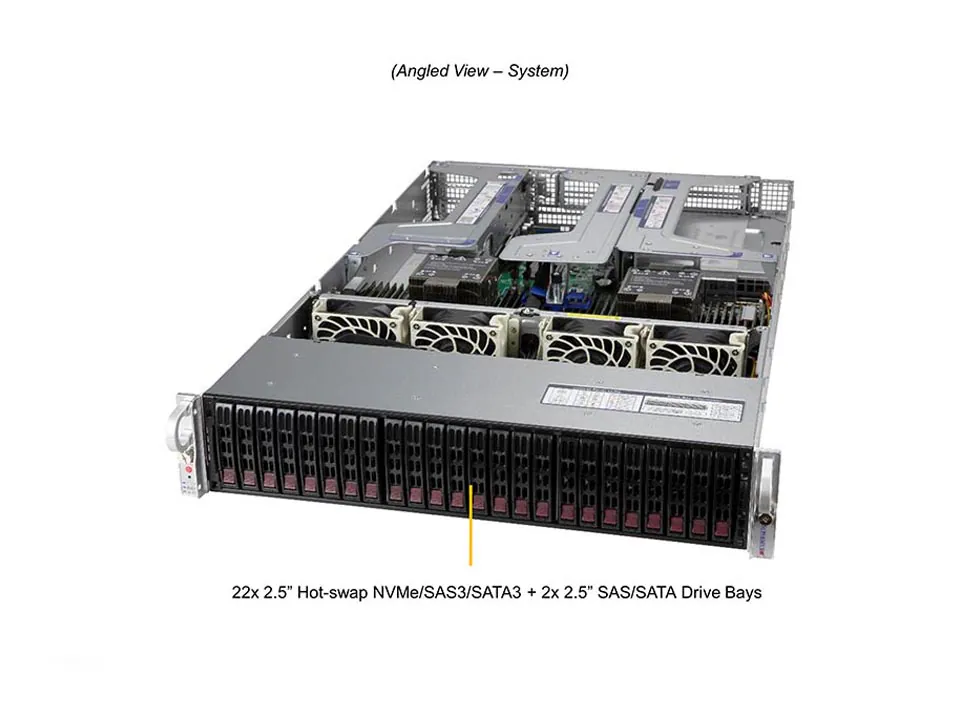 SYS-220U-TNR Под углом