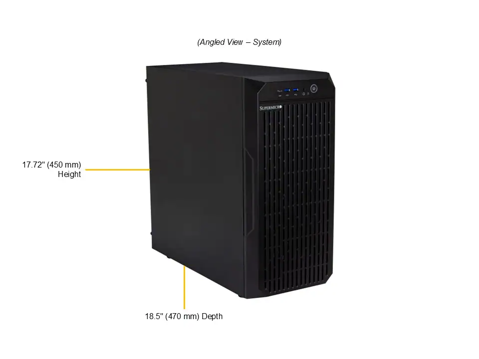 SYS-C542i-11302U Под углом