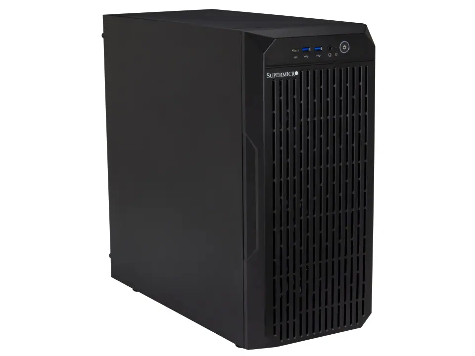 Рабочая станция Supermicro SYS-C542i-11302U - вид спереди